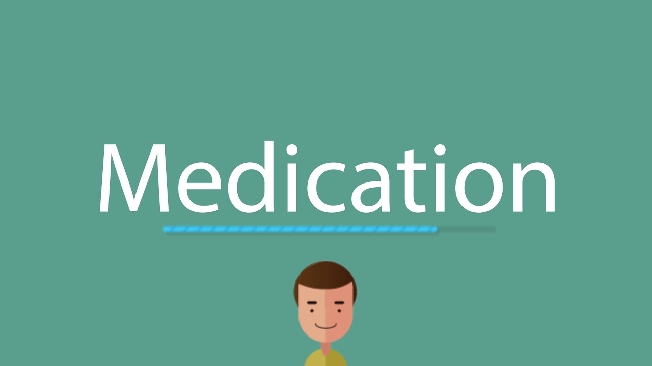 How To Say Medication YouTube