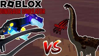 ROBLOX DINOSAUR SIMULATOR | ARGENTINOSAURUS PVP AND RANGE TEST HOW OP IS IT??? screenshot 4