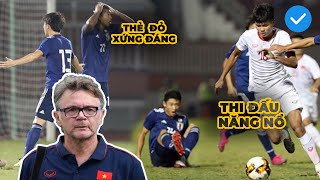 U19 Việt Nam trong tay HLV Philippe Troussier thi đấu khó chịu như thế nào trước U19 Nhật Bản