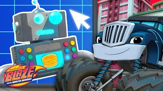 Crusher Builds Robots #16 | Games For Kids | Blaze and the Monster Machines