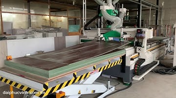 HỆ THỐNG NẠP PHÔI, ĐẨY PHÔI MÁY NESTING HOLZTEK | PRO-R1V9F