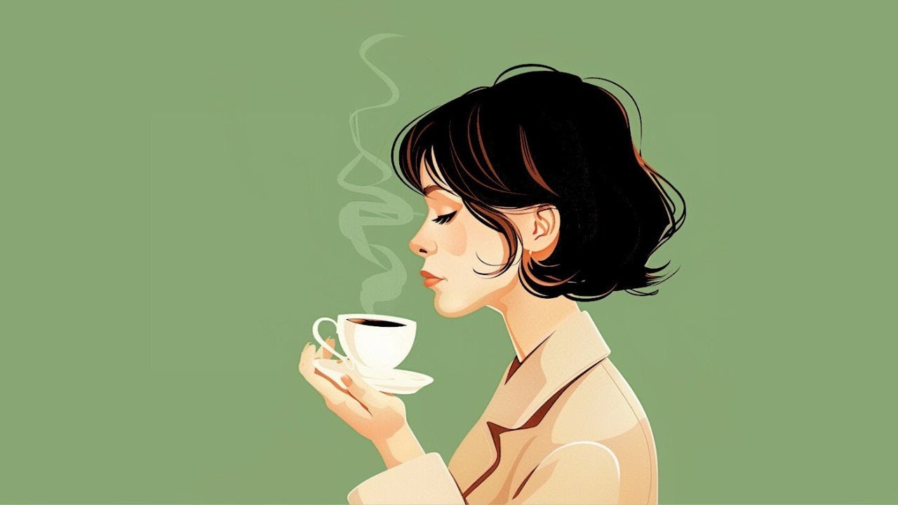 Sunlight in a Cup ☀️｜Gentle Vintage Jazz for Espresso & Coffee Relaxation --60min