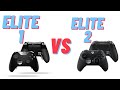 Xbox Elite Series 2 vs Series 1 controller. First impressions and thoughts on each controller.