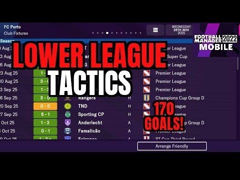 Rank the tactics - Tacticometer - Football Manager 2022 Mobile - FMM Vibe