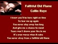 Collin Raye - Faithful Old Flame ( + lyrics 1991)