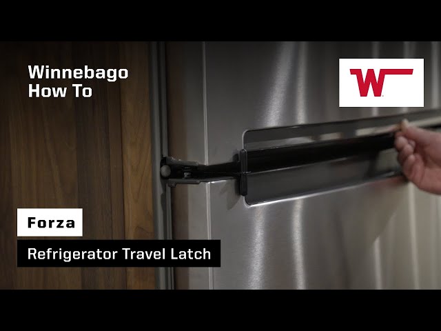 9 RV Refrigerator Door Locks and Travel Latches