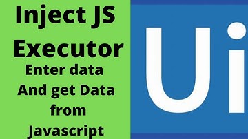 InjectJs Activity in UIPath| How to send input to javascript and return value from javascript