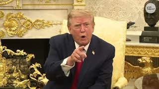 'Quiet. Quiet. Quiet.' Trump repeats calls to silence CNN reporter's question at White House