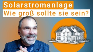 Wie Groß Sollte Meine Solaranlage Sein? Tipps Zur Richtigen Planung