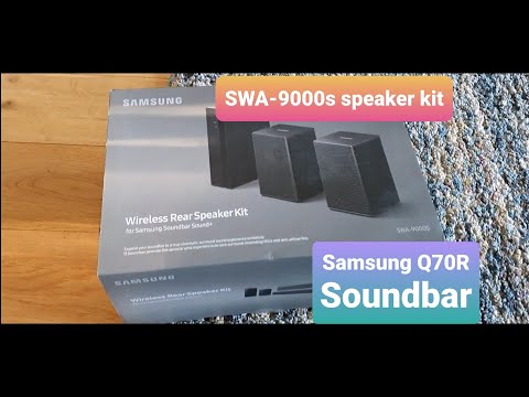 Samsung SWA 9000S Rear speaker and Q70R Soundbar