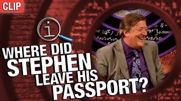 QI | Where Did Stephen Leave His Passport?