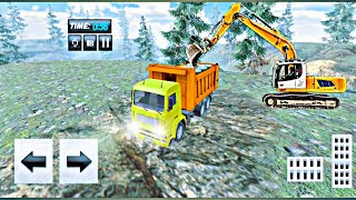 truck simulator hill cargo transport truck 3d game | hevay truck off-road game | android gameplay !! screenshot 5