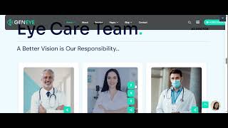Geneye – Eye Care & Optometrist WordPress Theme