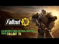 Fallout 76/Los mejores consejos para empezar a jugar FALLOUT 76