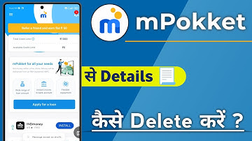mPokket Se Details Kaise Delete Kare