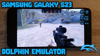 Galaxy S23 / SD 8 GEN 2 - Call of Duty: Black Ops / NFS Undercover / Rayman Origins - Dolphin - Test