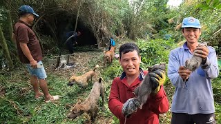 Săn bắt trong rừng hoang gặp team 2 Lúa miền tây, kết quả là cặp chuột cống nhum siêu to - cdmt 840