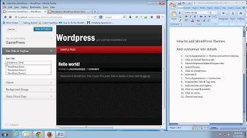 BestWebsitesDesigner.com tutorial explaining how to add new theme to WordPress Website