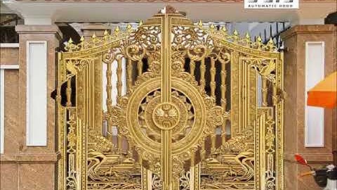 25 mẫu cổng nhôm đúc đẹp nhất