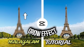 CAPCUT Trending Growing building effect|Malayalam💥🔥