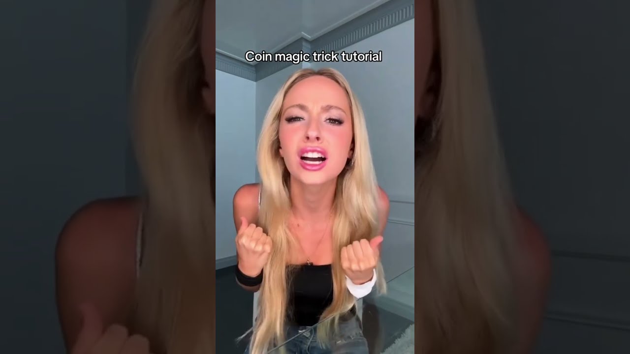 Coin Magic Trick Tutorial Fyp Coinmagic Nataliereynolds