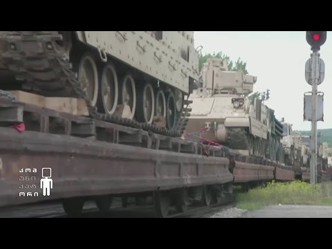 ამერიკული და ქართული სამხედრო დანაყოფების მაშტაბური წვრთნები საქართველოში