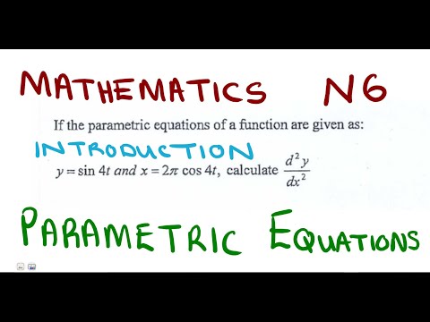 Mathematics N6 Parametric