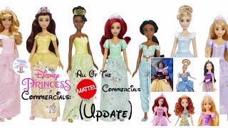 Disney Princess Commercials: All Of The Mattel Commercials (Update)