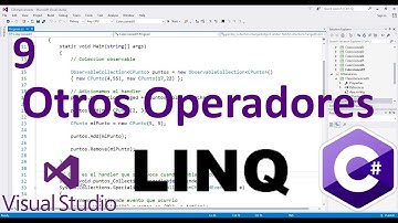 Otros operadores - 9 - Tutorial LINQ básico en español C#