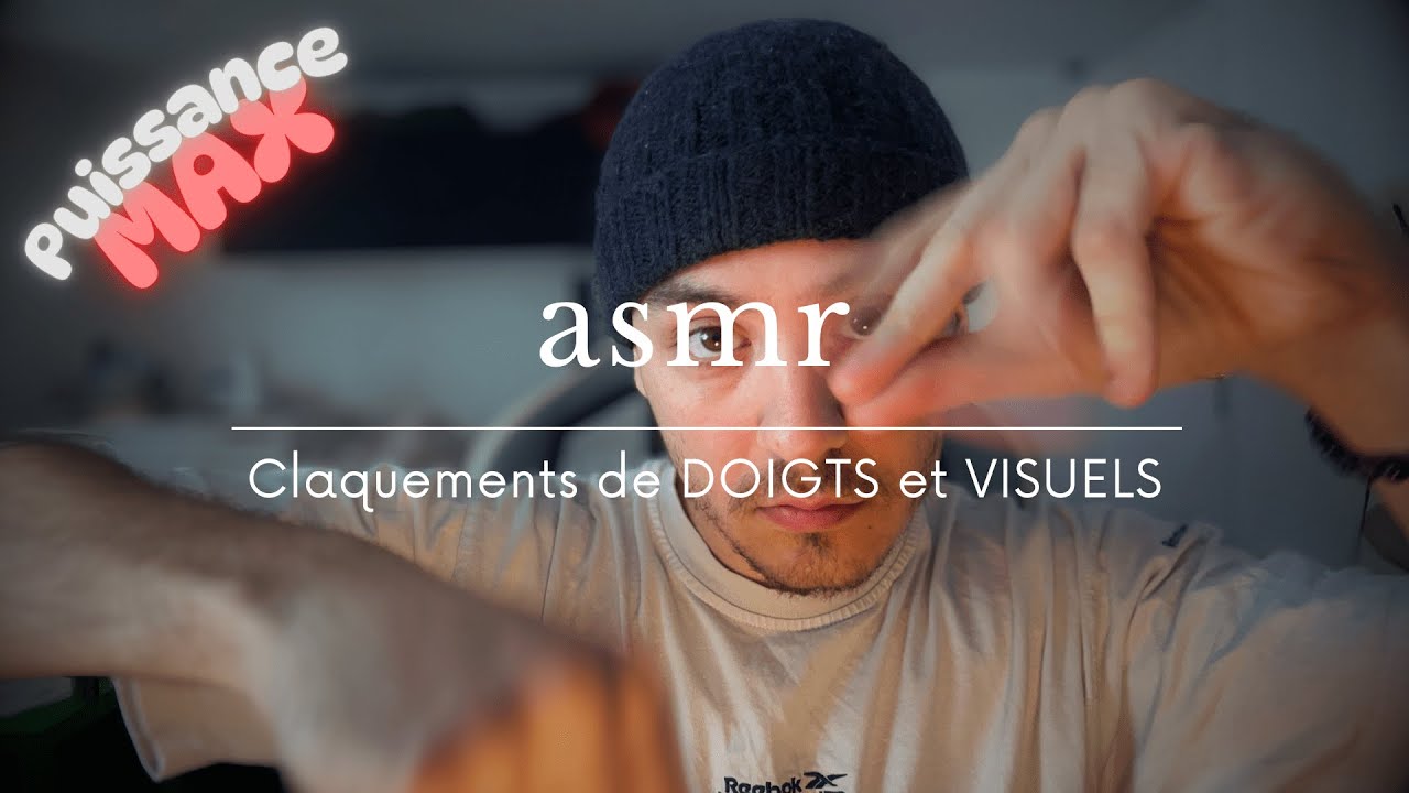 ASMR | Les MEILLEURS Claquements de DOIGTS et VISUELS ( Puissance MAX )
