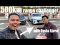 Range Challenge between Audi E-Tron 55 & Volkswagen ID.3 feat @Bjørn Nyland