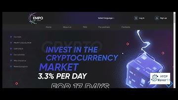 GC HYIP TEMPLATE 831 DESKTOP VIEW