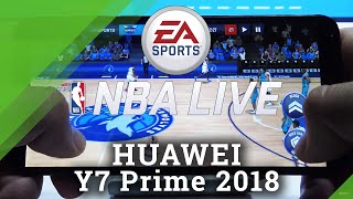 How NBA Live Mobile Works on HUAWEI Y7 PRIME 2018 - GamePlay Test screenshot 5