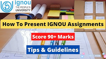 90 Marks चाहिए तो इस तरह बनाए Assignment | How to Make , Prepare Ignou Assignment, Handwritten Ignou