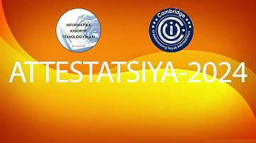 Attestatsiya 2024 da tushgan python dasturiga oid misol