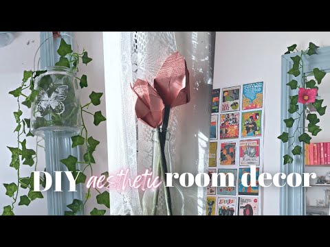 ✨ DIY Fake Ivy Room Decor ✨ Aesthetic Vines Home Decoration