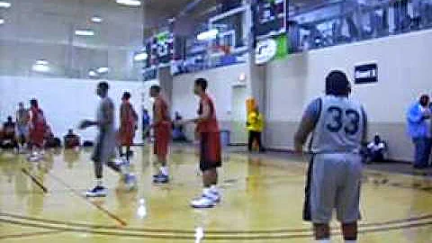 Patrick Triplett playing with the Marietta Heat
