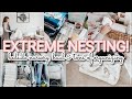 PREGNANT & NESTING CLEANING MOTIVATION | BEDSIDE NURSERY | CLEAN, DECLUTTER, & ORGANIZE 2022