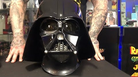 Star wars darth vader helmet collection hasbro black series kenobi ruby supreme skunkworks props