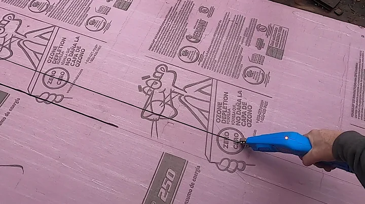 New Tool Review - Hot Knife for cutting Foam Insulation Board Cleanly