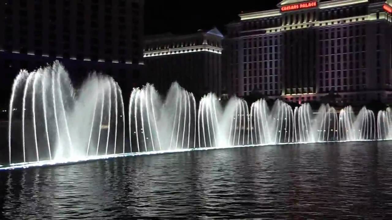 Fountains of Bellagio, Andrea Bocelli & Sarah Brightman Con Te