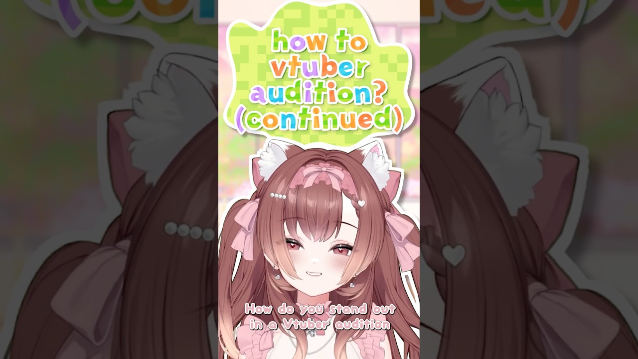 The Secret to Passing VTuber Auditions #shorts #vtuber