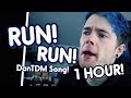(1 HOUR) "RUN! RUN!" (DanTDM Remix) | Song by Endigo