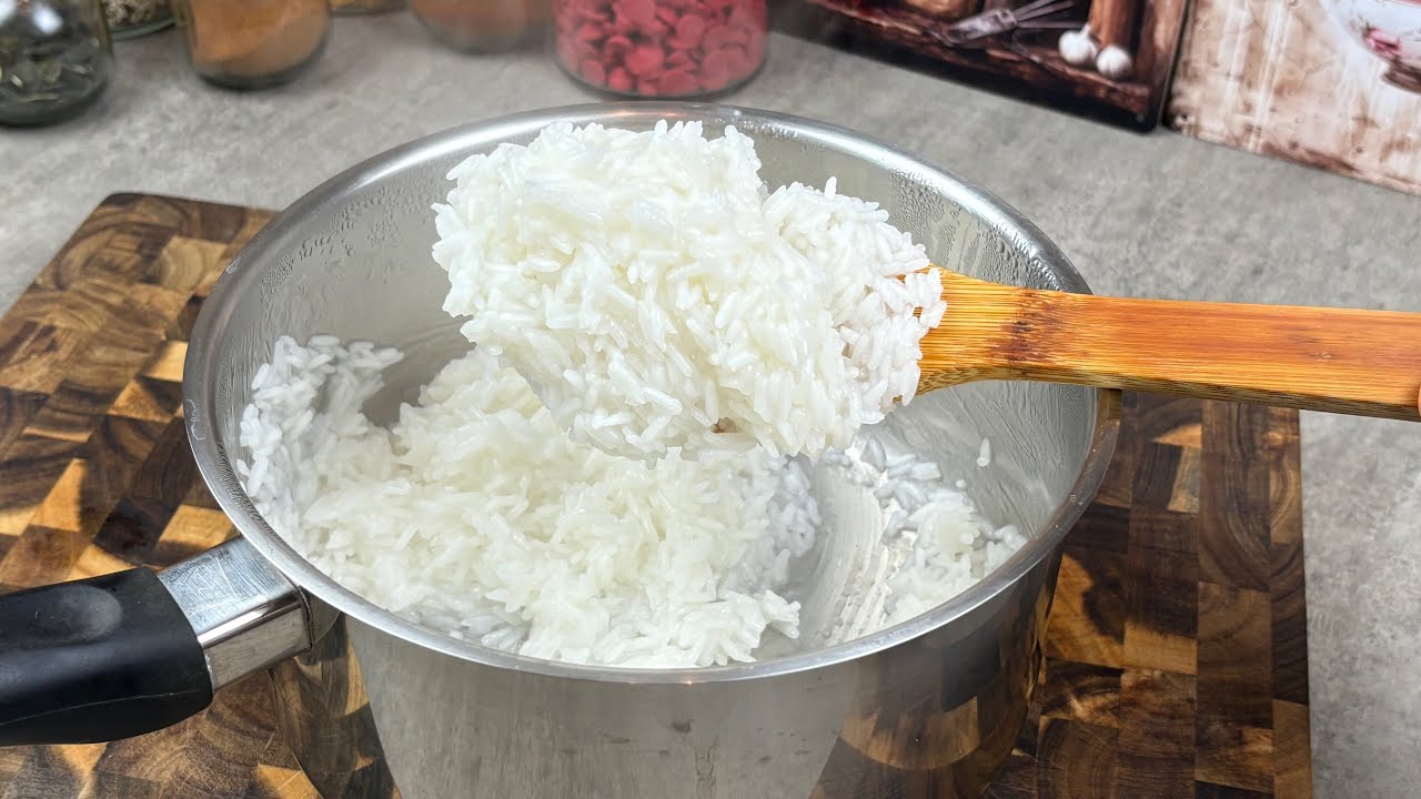 Cum sa fierbi orezul Jasmine.