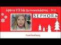 Sephora VIB Sale Recommendations | 2017