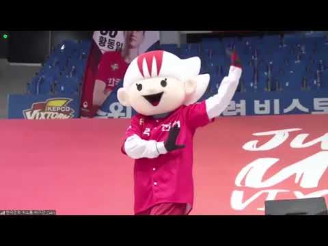 210214 빛돌이 공연, 한국전력 vs 삼성화재