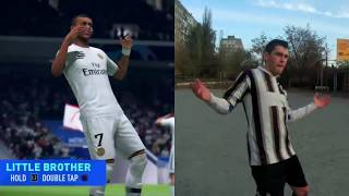 Празднование голов из Fifa19 в реальной жизни. Fifa19 goals celebrations