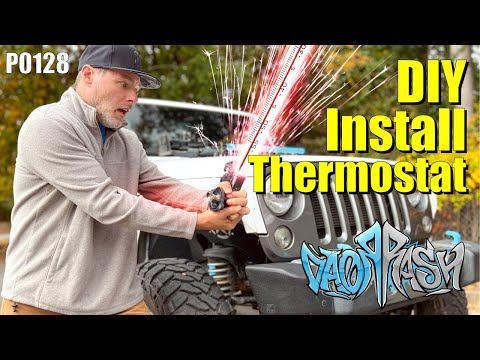 Jeep DIY Thermostat Replacement – P0128