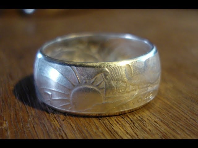 Making a Coin Ring Using Just a Ring Stretcher 