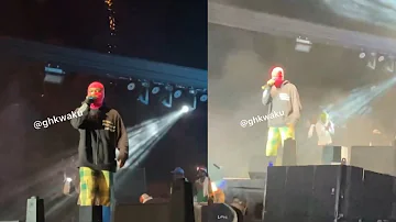 Watch how Omar sterling appeared On Stage at R2bees and friends Concert 🔥🔥